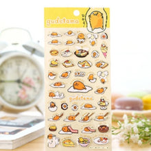Load image into Gallery viewer, cartoon Gudetama paper sticker DIY decoration sticker for album scrapbooking diary kawaii stationery