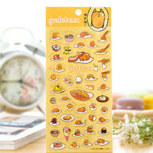 Load image into Gallery viewer, cartoon Gudetama paper sticker DIY decoration sticker for album scrapbooking diary kawaii stationery