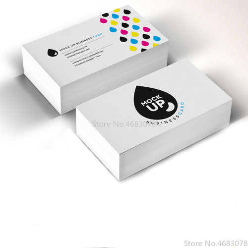 Free Printing 200pcs/500pcs/1000pcs/lot Paper business card 300gsm paper cards