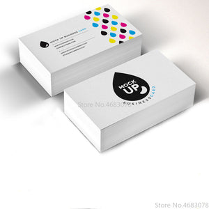 Free Printing 200pcs/500pcs/1000pcs/lot Paper business card 300gsm paper cards