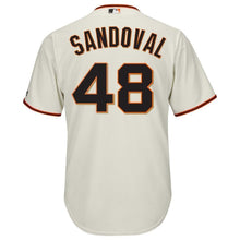 Load image into Gallery viewer, Pablo Sandoval San Francisco Giants Majestic Home Cool Base Player Jersey - Cream