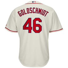 Load image into Gallery viewer, Paul Goldschmidt St. Louis Cardinals Majestic Alternate Official Cool Base Player Jersey - Cream