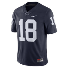 Load image into Gallery viewer, #18 Penn State Nittany Lions Nike Limited Football Jersey - Navy
