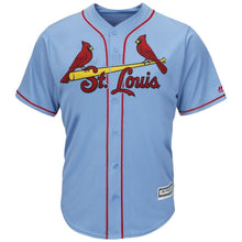 Load image into Gallery viewer, St. Louis Cardinals Majestic Alternate Cool Base Team Jersey - Horizon Blue