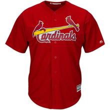 Load image into Gallery viewer, St. Louis Cardinals Majestic Cool Base Jersey - Red