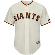 Load image into Gallery viewer, Buster Posey San Francisco Giants Majestic Official Team Cool Base Player Jersey - Cream