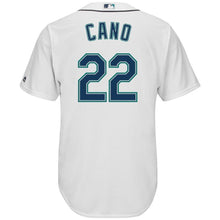 Load image into Gallery viewer, Robinson Cano Seattle Mariners Majestic Cool Base Player Jersey - White