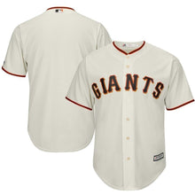 Load image into Gallery viewer, San Francisco Giants Majestic Official Cool Base Jersey - Tan