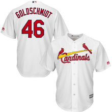 Load image into Gallery viewer, Paul Goldschmidt St. Louis Cardinals Majestic Home Official Cool Base Player Jersey - White