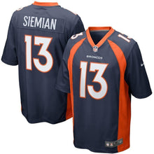 Load image into Gallery viewer, Trevor Siemian Denver Broncos Nike Game Jersey - Navy
