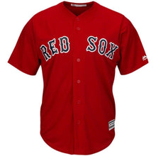Load image into Gallery viewer, Jackie Bradley Jr. Boston Red Sox Majestic Alternate Official Cool Base Replica Player Jersey - Scarlet