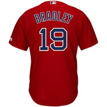 Load image into Gallery viewer, Jackie Bradley Jr. Boston Red Sox Majestic Alternate Official Cool Base Replica Player Jersey - Scarlet