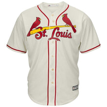 Load image into Gallery viewer, Kolten Wong St. Louis Cardinals Majestic Cool Base Player Jersey - Cream