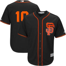 Load image into Gallery viewer, Evan Longoria San Francisco Giants Majestic Alternate Official Cool Base Replica Player Jersey - Black