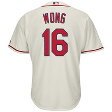 Load image into Gallery viewer, Kolten Wong St. Louis Cardinals Majestic Cool Base Player Jersey - Cream