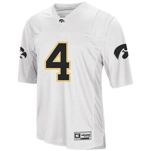 Load image into Gallery viewer, Iowa Hawkeyes Colosseum Football Jersey - White