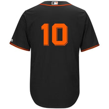 Load image into Gallery viewer, Evan Longoria San Francisco Giants Majestic Alternate Official Cool Base Replica Player Jersey - Black