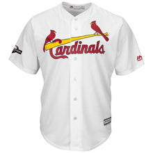Load image into Gallery viewer, Paul DeJong St. Louis Cardinals Majestic 2019 Postseason Official Cool Base Player Jersey - White