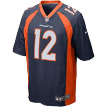 Load image into Gallery viewer, Paxton Lynch Denver Broncos Nike Game Jersey - Navy