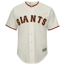Load image into Gallery viewer, Johnny Cueto San Francisco Giants Majestic Cool Base Player Jersey - Cream