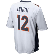 Load image into Gallery viewer, Paxton Lynch Denver Broncos Nike Game Jersey - White