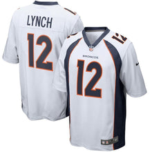 Load image into Gallery viewer, Paxton Lynch Denver Broncos Nike Game Jersey - White