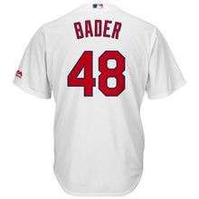 Load image into Gallery viewer, Harrison Bader St. Louis Cardinals Majestic Home Official Cool Base Jersey - White