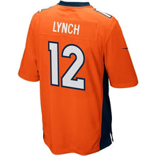 Load image into Gallery viewer, Paxton Lynch Denver Broncos Nike Game Jersey - Orange