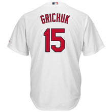 Load image into Gallery viewer, Randal Grichuk St. Louis Cardinals Majestic Cool Base Home Player Jersey - White