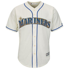 Load image into Gallery viewer, Ken Griffey Jr. Seattle Mariners Majestic Alternate Official Cool Base Replica Player Jersey - Cream