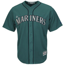 Load image into Gallery viewer, Ichiro Suzuki Seattle Mariners Majestic Official Cool Base Player Jersey - Aqua
