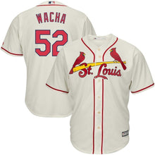 Load image into Gallery viewer, St. Louis Cardinals Majestic Alternate Official Cool Base Player Replica Jersey - Cream