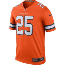 Load image into Gallery viewer, Chris Harris Jr Denver Broncos Nike Color Rush Legend Jersey - Orange