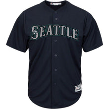 Load image into Gallery viewer, Seattle Mariners Majestic Official Cool Base Jersey - Navy