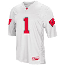 Load image into Gallery viewer, Wisconsin Badgers Colosseum Football Jersey - White