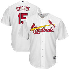 Load image into Gallery viewer, Randal Grichuk St. Louis Cardinals Majestic Cool Base Home Player Jersey - White