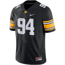 Load image into Gallery viewer, Adrian Clayborn Iowa Hawkeyes Nike Game Jersey - Black
