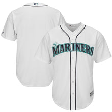 Load image into Gallery viewer, Seattle Mariners Majestic Official Cool Base Jersey - White