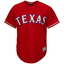 Load image into Gallery viewer, Texas Rangers Majestic Official Cool Base Jersey - Red