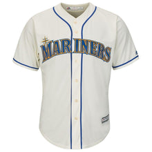 Load image into Gallery viewer, Edgar Martinez Seattle Mariners Majestic Alternate Official Cool Base Replica Player Jersey - Cream