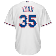 Load image into Gallery viewer, Lance Lynn Texas Rangers Majestic Official Cool Base Player Jersey - White